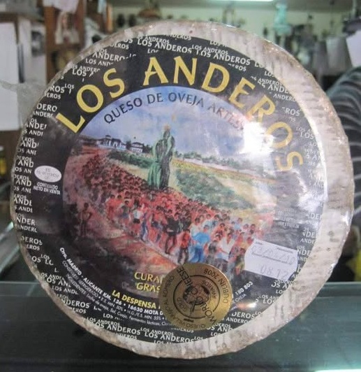 Queso Los Anderos Curado