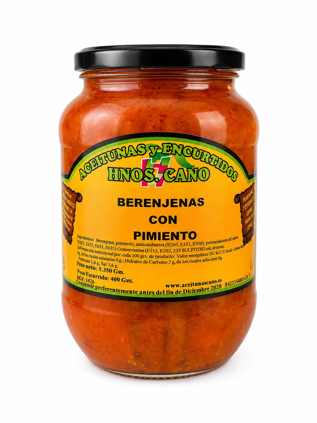 beren Berenjenas con Pimiento 1350g