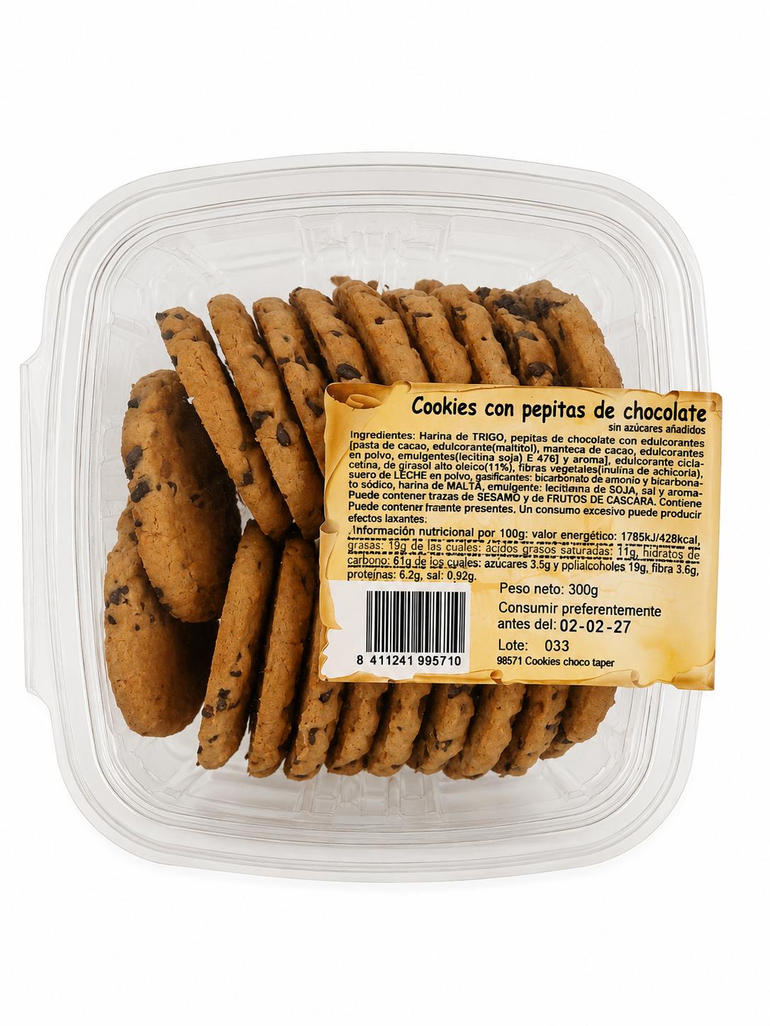 cookies Cookies con Pepitas de Chocolate