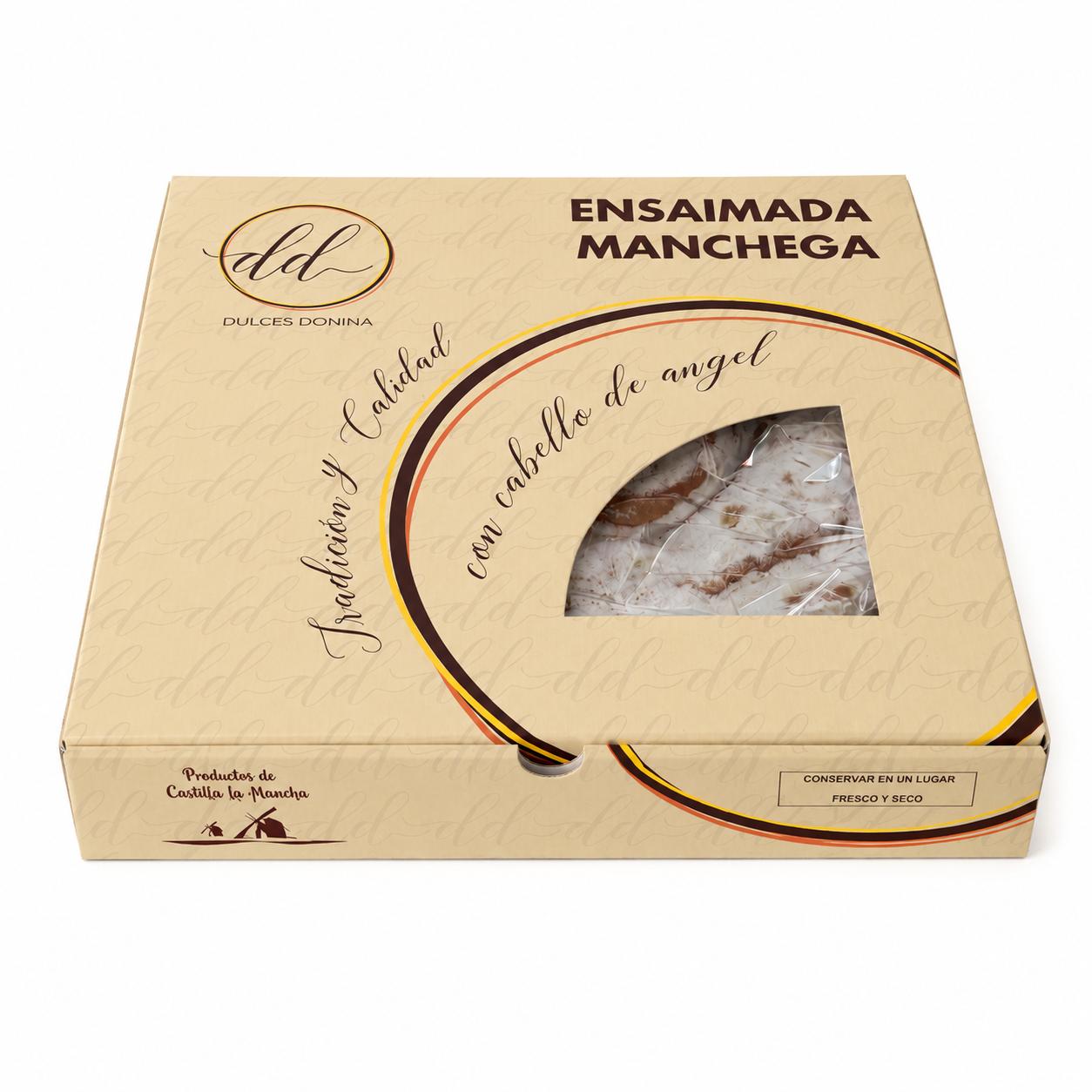 ensaimada cabello Ensaimada Manchega con Cabello de Angel
