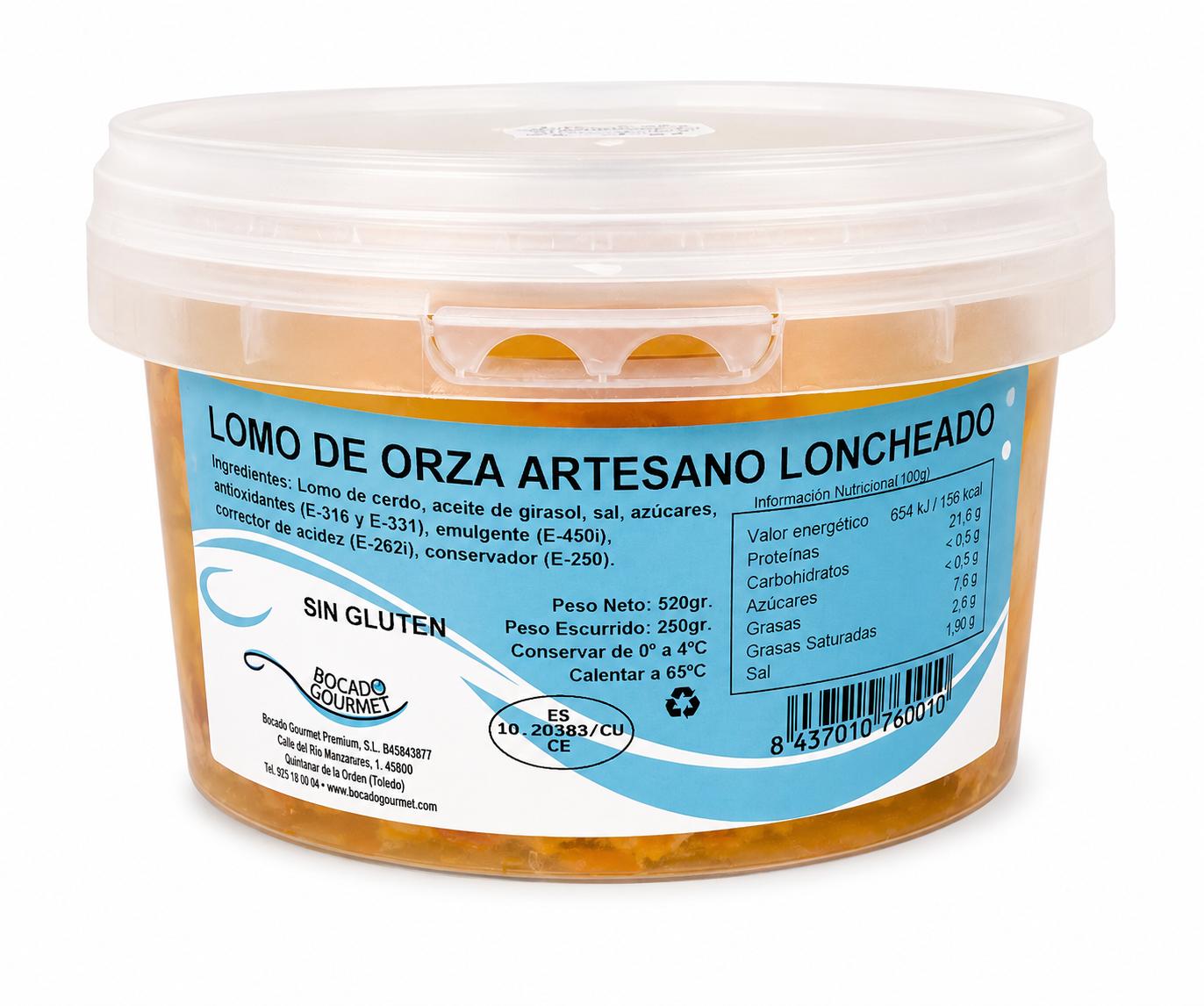 lomo orza ochoa Lomo de Orza Artesano Loncheado